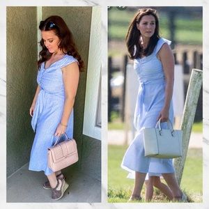 Kate Middleton blue ZARA dress! 💙
